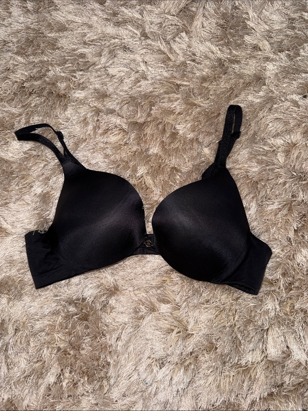 Victoria's Secret Smooth Black T-Shirt Bra